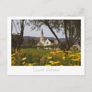 Aurora West Coast Wild lowers South Africa SA Postcard