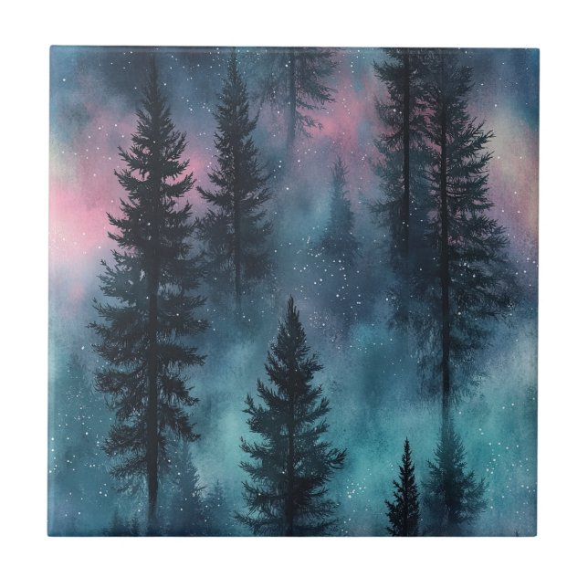 Aurora Wilderness Pattern Tile (Front)