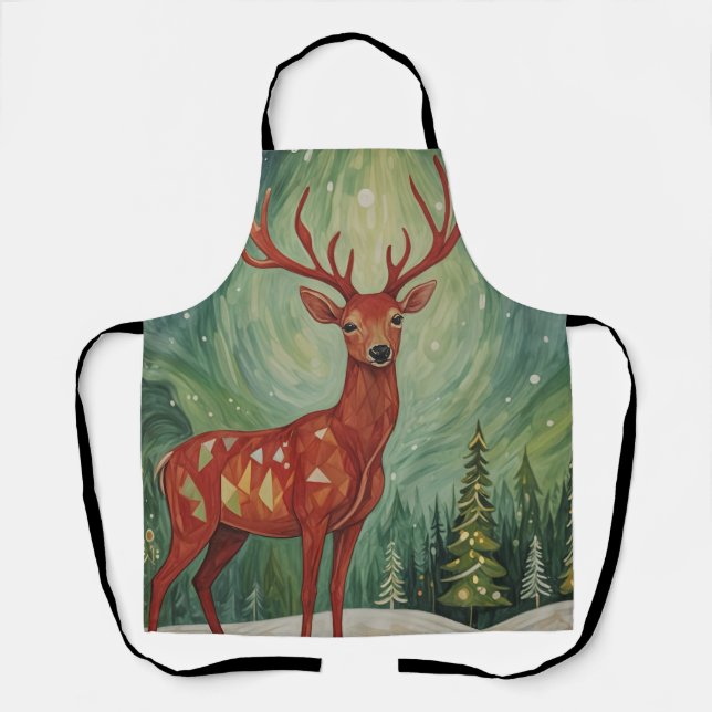 Aurora's Antlered Guide Apron (Front)