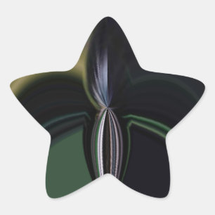 Aurora's Embrace: Cosmic Kaleidoscope Star Sticker