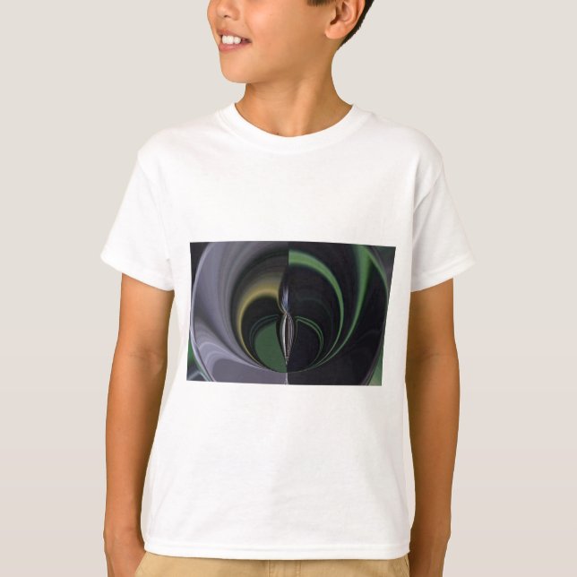 Aurora's Embrace: Cosmic Kaleidoscope T-Shirt (Front)