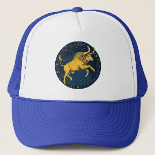 aurus Bull by Astrological Zodiac Signs Trucker Hat
