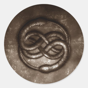 auryn classic round sticker