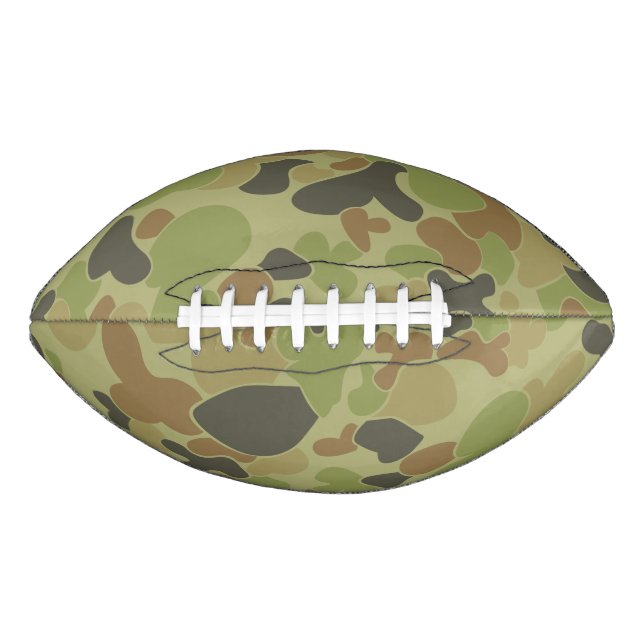 Aus green camouflage american football (Front)