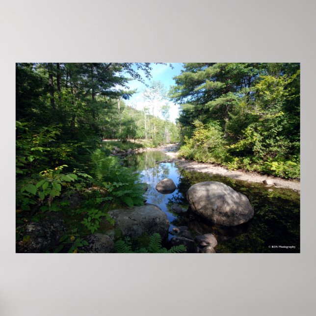 AuSable river in the Adirondacks. print 120 (Front)