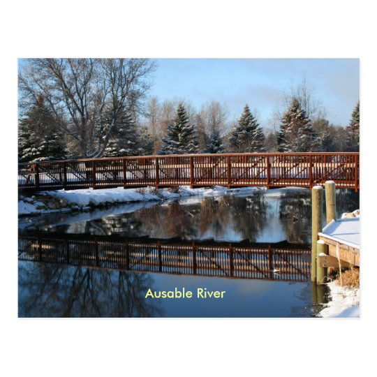 Ausable River Postcard