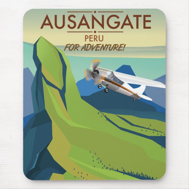 Ausangate Peru.  Into Adventure! Mouse Mat (Front)