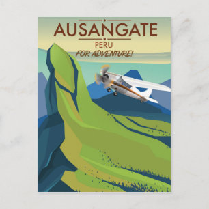 Ausangate Peru. Into Adventure! Postcard