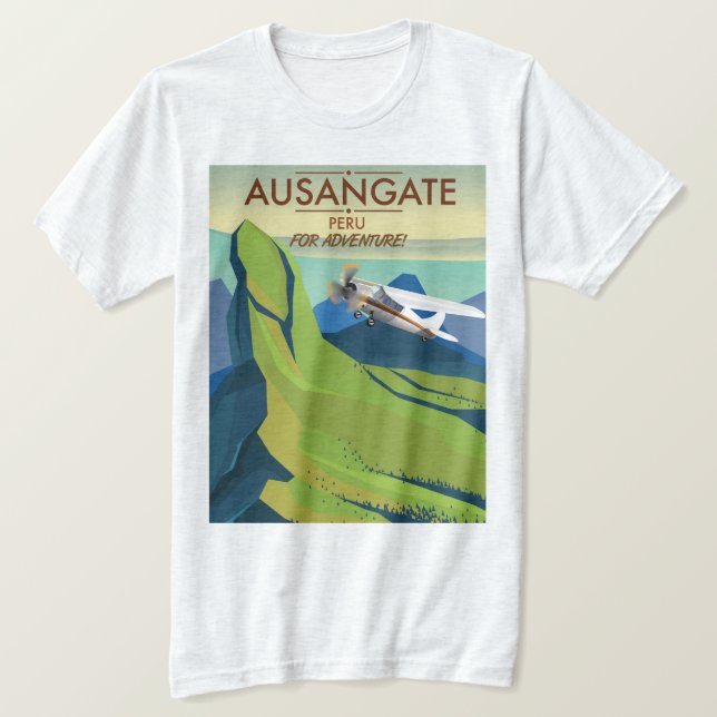 Ausangate Peru.  Into Adventure! T-Shirt (Design Front)