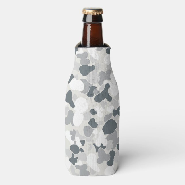 Auscam snow bottle cooler (Bottle Front)