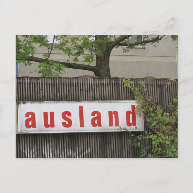 Ausland Postcard (Front)