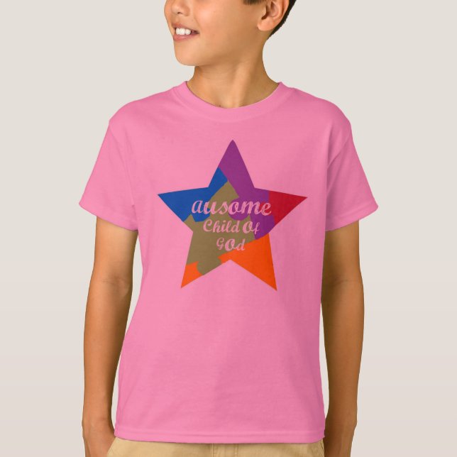 Ausome Child of God Star Tshirt (Front)