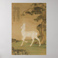 Auspicious Roe Deer Fine Art