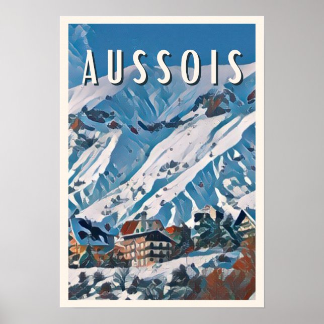Ausset Ski Resort Poster (Front)