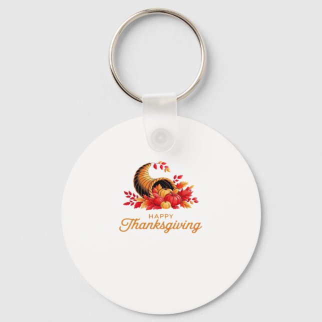 Aussie 178 Thanksgiving Oversized T-Shirt.png Key Ring (Front)
