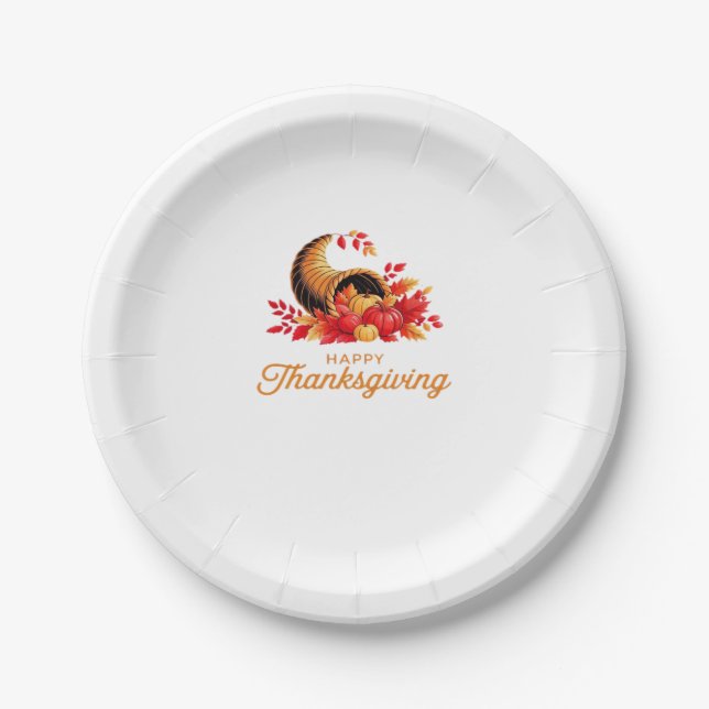 Aussie 178 Thanksgiving Oversized T-Shirt.png Paper Plate (Front)