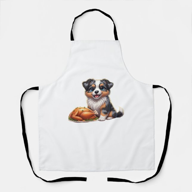 Aussie 180 Thanksgiving Classic T-Shirt.png Apron (Front)