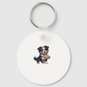 Aussie 183 Thanksgiving Oversized T-Shirt.png Key Ring