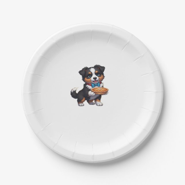 Aussie 183 Thanksgiving Oversized T-Shirt.png Paper Plate (Front)