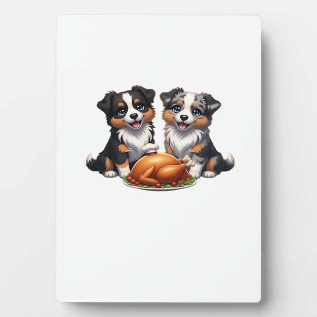 Aussie 184 Thanksgiving Classic T-Shirt.png Plaque (Front)