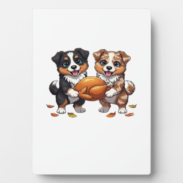 Aussie 186 Thanksgiving Classic T-Shirt.png Plaque (Front)