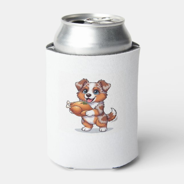 Aussie 187 Thanksgiving Classic T-Shirt.png Can Cooler (Can Front)