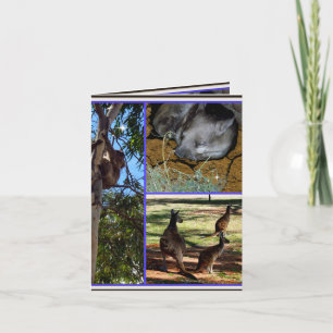 Aussie Annals Photo Collage, Card