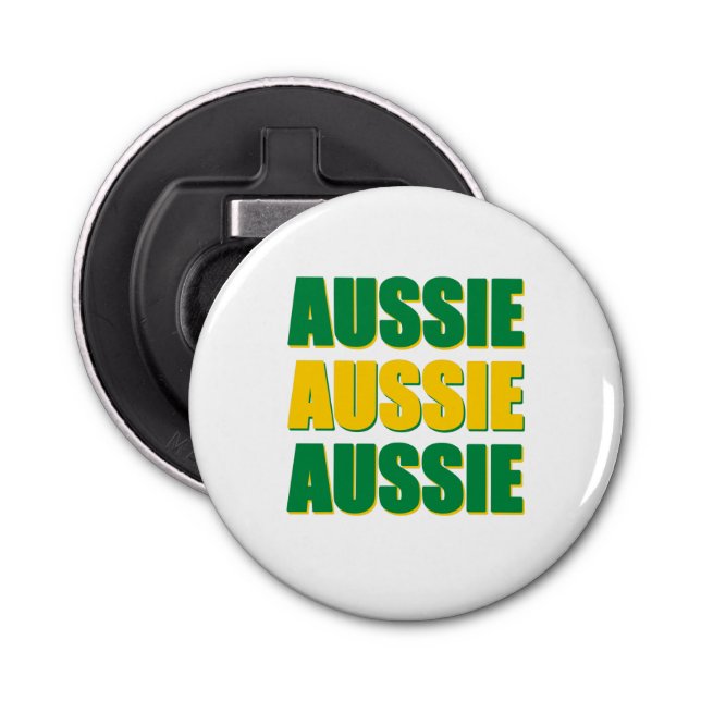 Aussie Aussie Aussie Bottle Opener (Front)