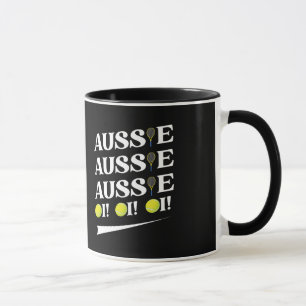 Aussie Aussie Aussie Tennis Mug