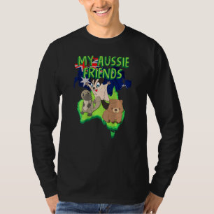 Aussie Australia Wildlife Australia History Friend T-Shirt