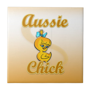 Aussie Chick Tile