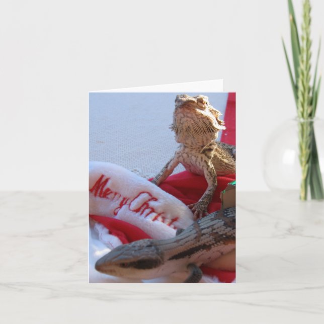 Aussie Christmas Greeting Card (Front)