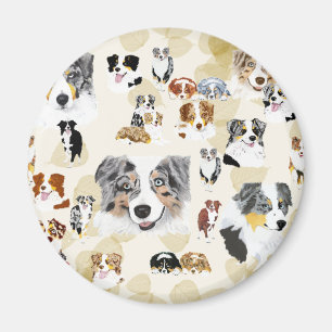 Aussie Collage Magnet