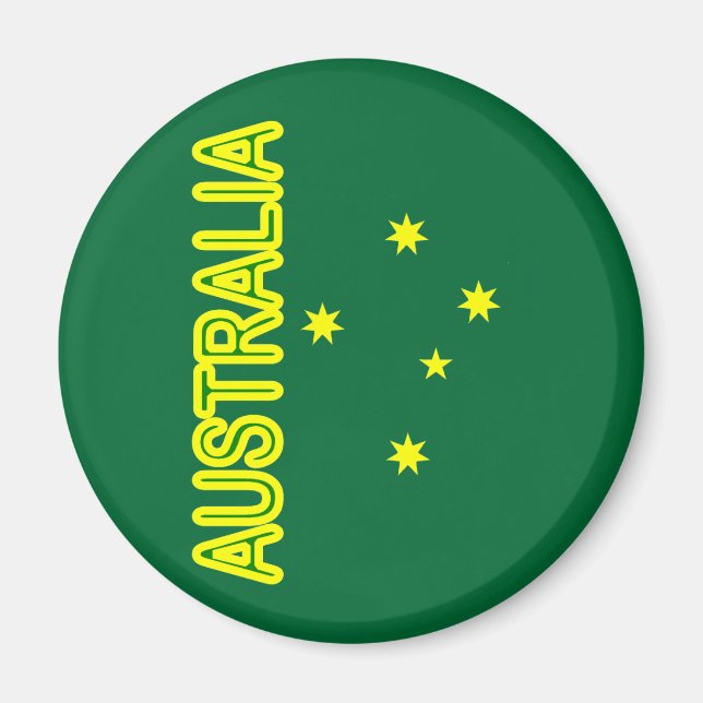 Aussie Cross Magnet (Front)