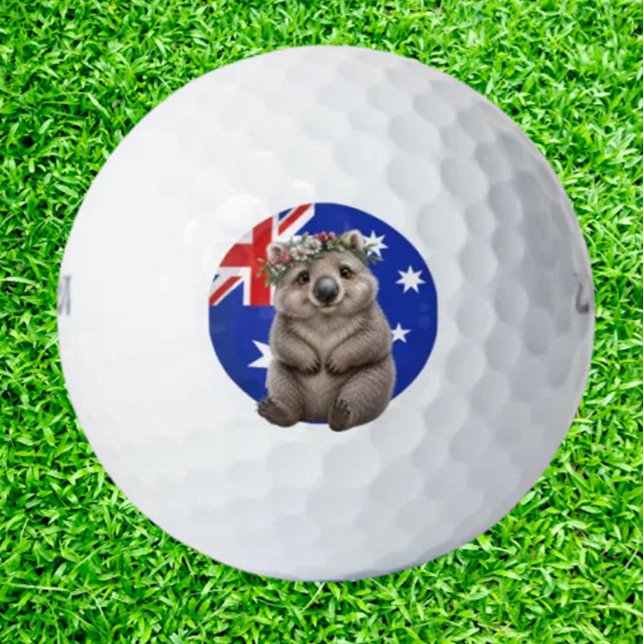 Aussie Cutest Wombat Golf Balls ( Aussie Cutest Wombat Golf Balls bring personality and playfulness to every round)