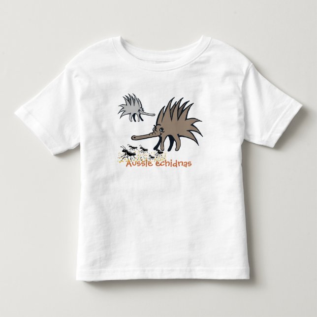 Aussie echidnas toddler T-Shirt (Front)