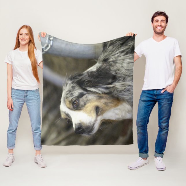 Aussie  fleece blanket (In Situ)