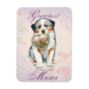 Aussie Heart Mum Magnet