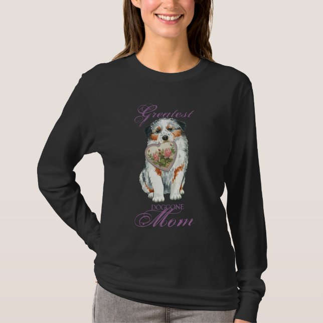 Aussie Heart Mum T-Shirt (Front)