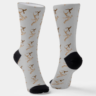 Aussie Kangaroos Crew Socks