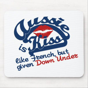 Aussie Kiss mousepad