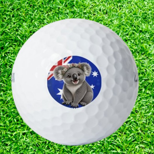 Aussie Koala Golf Balls (Swing happy with Aussie Koala Golf!)