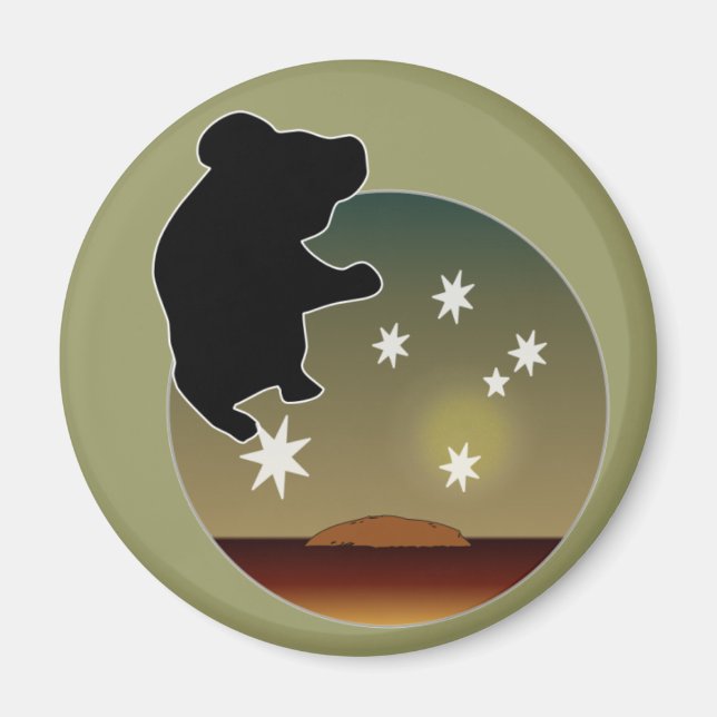 Aussie Koala Icon Magnet (Front)
