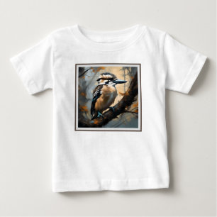 Aussie Kookaburra Oil Paint, Baby T-Shirt