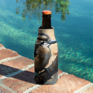 Aussie Kookaburra Oil Paint, Bottle Cooler