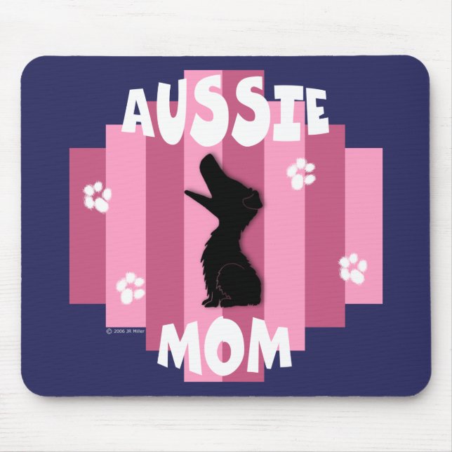 Aussie Mum Mousepad (Front)