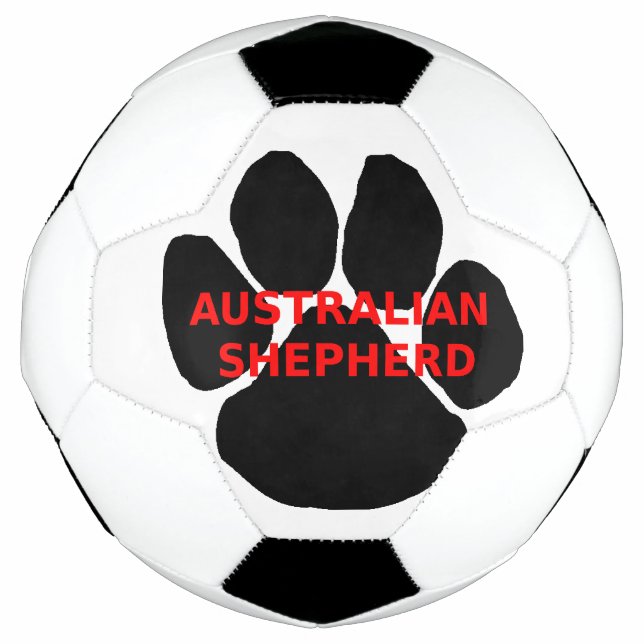 aussie name paw football (Front)