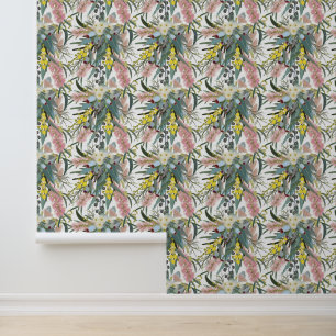 Aussie Native Bush Blooms Wallpaper