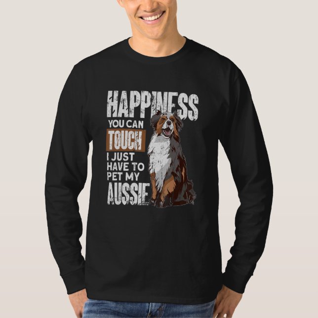 Aussie Owner Australian Shepherd T-Shirt (Front)