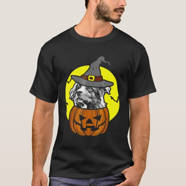 Aussie Pumpkin Tee Scary Halloween (Front)
